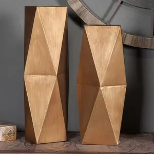 Espejo decorativo de pared con marco de hierro hecho a mano de lujo, espejo de pared redondo de metal de diseño moderno para interiores de lujo, florero. - Product Image 1