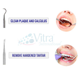 Kits de Limpieza Dental Manuales de Acero Inoxidable de Alta Calidad - Precisión y Fiabilidad para Uso Diario - Product Image 6