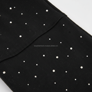 ชุดวอร์มปักลายเพชรแบบยูนิเซ็กซ์ รับผลิตตามแบบ OEM ขายส่ง - Product Image 5