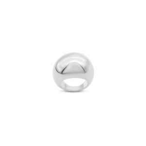 Anillo de Esfera Grande y Lisa con Forma de Domo - Product Image 1