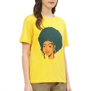 เสื้อยืดพิมพ์ลายกราฟิก OEM แบบยูนิเซ็กซ์ ผ้าฝ้าย 100% ออกแบบเองได้ สวมใส่สบาย ระบายอากาศดี เป็นมิตรกับสิ่งแวดล้อม เสื้อยืดสตรีทแวร์แขนสั้น - Product Image 1