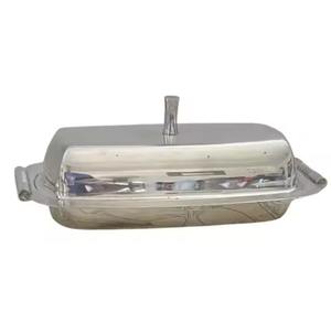 Boîte à beurre en acier inoxydable avec couvercle, pour comptoir de cuisine, boîte de rangement pour le beurre, pour table de petit-déjeuner - Product Image 4