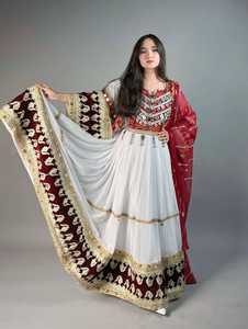 Most Demanding Product High Quality Afghan Kochi Dresses for Women Handmade Afghani Style Vintage Afghani Dress For Kuchi Party - Product Image 2