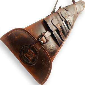 Support de selle en cuir pour équitation western, avec sangle réglable, pour le transport et le rangement d'équipement équestre - Product Image 5