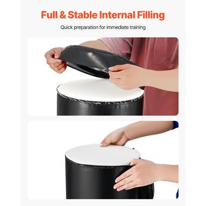 Manichino da Football per Tackling con Logo, 47,2 Pollici, Imbottitura in Spugna ad Alta Densità, Attrezzatura per Allenamento Resistente - Product Image 6