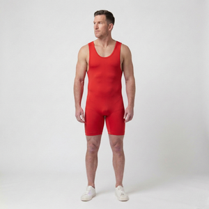 Singlet de lucha de calidad premium con material elástico y transpirable, perfecto para entrenamientos, partidos, competiciones y eventos. - Product Image 2