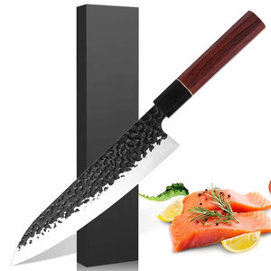 Couteau de chef en acier inoxydable avec manche confortable, couteau de cuisine pour couper la viande, les légumes, les fruits et les herbes - Product Image 4