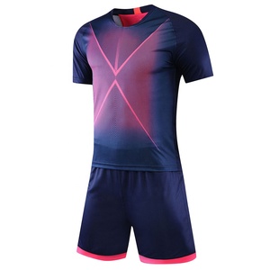 Conjunto de uniforme de fútbol personalizado para niños, conjuntos de pantalones cortos deportivos de fútbol, camisetas de uniforme, chándal, trajes cortos de entrenamiento - Product Image 1