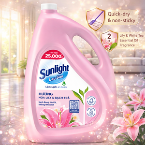 Limpiador de Pisos Sunlight con Aroma a Lirio y Té Blanco 3.6kg - Product Image 3