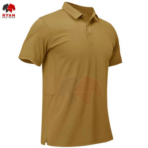 Chemises polo personnalisées Ryan Pro Gear pour hommes, style pull, avec logo personnalisé sur le panneau. - Product Image 5
