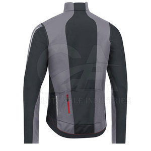 Maillot de cyclisme personnalisé pour adultes à manches longues, respirant, écologique, tissu performant à séchage rapide pour les activités de cyclisme sur route - Product Image 4