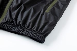 Waterproof <b>Silver</b> Reflector Windbreaker <b>Jacket</b> Men Winter Hooded Outdoor Coat Warm Streetwear Front - Product Image 4