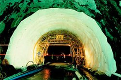 Géotextile non tissé pour l'étanchéité des tunnels, enduit de PVC haute résistance, imperméable, pour l'étanchéité des tunnels, usage industriel - Product Image 1
