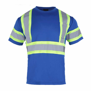 Camiseta de Seguridad Reflectante Gris Unisex con Bolsillo, Ropa de Trabajo de Alta Visibilidad, Resistente al Agua, Transpirable, Certificación CE, Detección de Agujas - Product Image 5