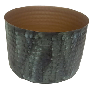 Macetas de Metal con textura moderna para flores, soporte decorativo grande perfecto para áreas interiores y exteriores, precio al por mayor - Product Image 5