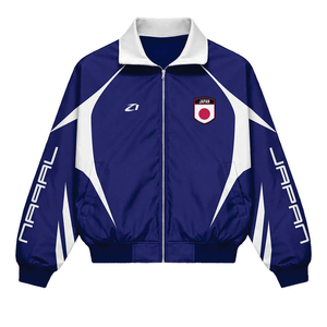 Ensemble tendance coupe-vent et jogging en nylon japonais personnalisé, fournisseur OEM de vestes de sport et de survêtements à capuche sous marque privée - Product Image 6