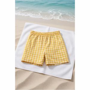 Dry Camo Print Beachwear Summer Mesh Swim Trunks for <b>Men</b> and Tie-Side <b>Bikini</b> for Women - Product Image 3