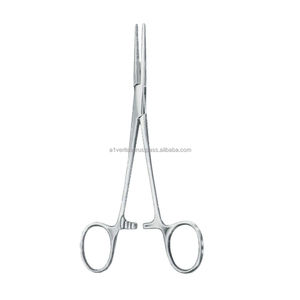 Pinces chirurgicales droites et courbées A-1 VERITAS Kellye Arteryy 14 cm en acier inoxydable |   Kit d'instruments médicaux - Product Image 6