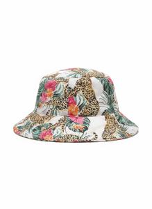 Sombrero de Pescador Unisex de Piel Sintética con Bloques de Color, Sombrero de Sol de Algodón a la Moda, Silueta Clásica, Paleta de Colores Pastel, Moderno para las Cuatro Estaciones - Product Image 4