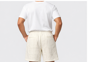 Shorts de plage unisexes en maille à séchage rapide – Shorts de sport décontractés imprimés numériquement et écologiques pour hommes et femmes - Product Image 4