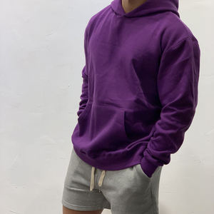 เสื้อฮู้ดดี้โอเวอร์ไซส์พรีเมียมสำหรับผู้ชาย ผ้าคอตตอนผสมเนื้อหนา สวมใส่สบาย สไตล์สตรีทแวร์ลำลอง แฟชั่นสำหรับทุกวัน - Product Image 4