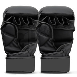 ถุงมือ MMA คุณภาพสูง MOQ ต่ำ พร้อมที่จับมือ หนังเทียม ระบายความชื้นได้ดี-ถุงมือชกมวยสำหรับผู้ใหญ่แบบยูนิเซ็กซ์ บริการ OEM แบบกำหนดเองได้ - Product Image 2