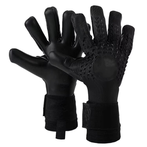 ถุงมือผู้รักษาประตูอเมริกันฟุตบอลสำหรับเด็ก เด็กชาย เด็กเล็ก จับกระชับมือ ปิดด้วยเชือกผูก ป้องกันนิ้วและนิ้วโป้ง ผลิตจากวัสดุสังเคราะห์ - Product Image 3