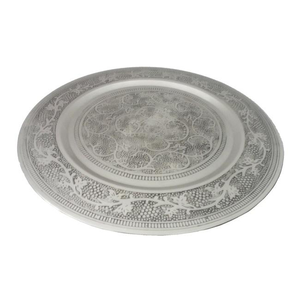 Plato de Presentación de Acero Inoxidable Pulido, Estilo Moderno, para Restaurantes, Hoteles, Clubes, Recepciones, Decoración de Mesa para Fiestas - Product Image 2