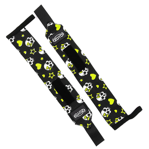 Bandes de soutien pour poignets imprimées par sublimation à marque privée, bandes élastiques pour la musculation, fabricant direct - Product Image 5