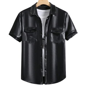 Service OEM ODM, Couleur noire, Fournisseur de premier choix, Nouveau design, Portefeuille homme en cuir PU léger, respirant, anti-plis et durable - Product Image 1