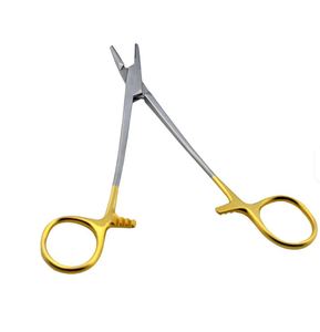 Portaagujas Olsen Hegar de Alta Calidad, Tijeras de Acero Inoxidable con Punta Recta, Certificación CE ISO, para Cirugía Plástica - Product Image 2