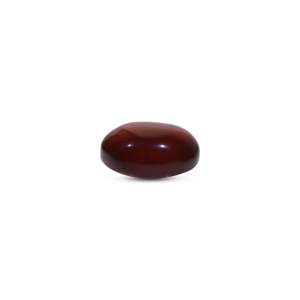 Natural Yemeni Aqeeq Cabochon Oval 9.6 Carat Certified Fine Blue Gemstone - Product Image 3