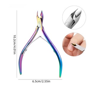 Cortauñas, Tijeras para Uñas de los Pies, Removedor de Piel Muerta, Acero Inoxidable, Alicate Profesional de Pedicura con Punta de Águila para Manicura - Product Image 5