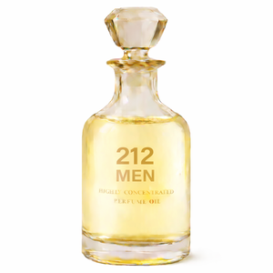 Perfume Concentrado de Alta Calidad 212 Men, 500 Gramos, Sin Alcohol, a Base de Aceites Vegetales Naturales, Fragancia Duradera para Uso Diario - Product Image 1