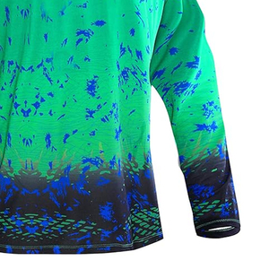 Chemise de pêche personnalisée à manches longues, séchage rapide, respirante, vêtements de loisirs d'extérieur, logo personnalisé, sublimation, OEM, ODM, vente en gros - Product Image 5