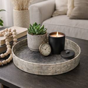 Bandeja de Servir Multifuncional Moderna con Incrustaciones de Madreperla, Acabado Lacado, Color Personalizado, Hecha en Vietnam - Product Image 5