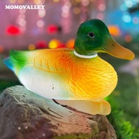 Lampe LED en forme de canard mignon Momovalley Glow Light, sculpture en plastique Yuanyang pp, canards mandarin, cage à oiseaux, lovebirds à vendre