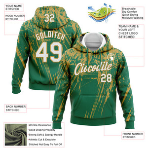 Sweat-shirt d'équipe de boxe personnalisé en polyester, sublimation intégrale, fournisseur - Product Image 2