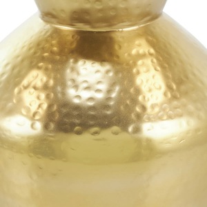 Vase de table vintage en fer métallique transparent craquelé, support décoratif pour fleurs, centre de table moderne pour salle à manger et salon - Product Image 6