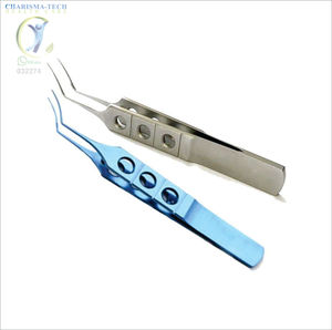Pince à suture corneale en acier de haute qualité pour chirurgie de l'iris, 0,15 mm, instrument chirurgical ophtalmique, garantie 1 an, certifié CE - Product Image 2