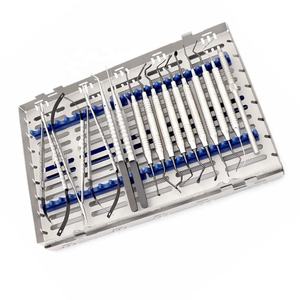 Kit de Cirugía Dental Vista Tunneling, Elevador Básico con Instrumentos Quirúrgicos Manuales de Acero Inoxidable, Reutilizables, Certificados CE por GS - Product Image 1