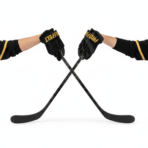 Gants de hockey sur glace professionnels, solides, de couleur unie, personnalisables, pour adultes et jeunes, équipement de protection durable, ajustement confortable, logo personnalisé - Product Image 4