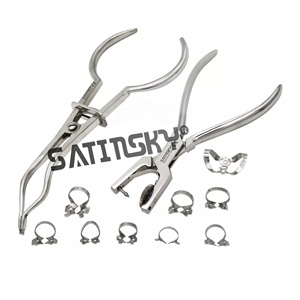 Juego de 31 Pinzas para Dique de Goma de Acero Alemán CE NUEVAS COLLIERS, Instrumentos Quirúrgicos para Implantes Dentales - Product Image 5