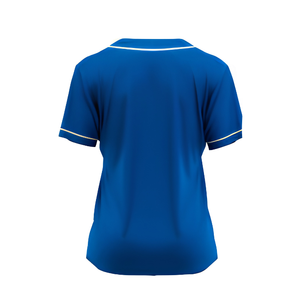 เสื้อเบสบอลแบบกำหนดเอง ชุดทีมพิมพ์ลายแบบ Sublimation ติดกระดุม ผ้าตาข่ายโพลีเอสเตอร์ สั่งทำได้ตามต้องการ รับผลิต OEM แบรนด์ส่วนตัว ขายส่งจากโรงงาน - Product Image 3