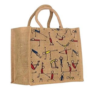 ถุงปอกระเจาจากอินเดียแข็งแรงทนทานและยาวนานขายส่งหลากหลายรูปแบบทนทานและขายดี - Product Image 3