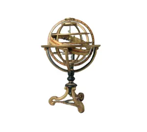 2023 hải lý armillary đứng trong cổ điển hoàn thành mới kim loại toàn cầu đứng mới nhất armillary mới hải lý trang trí trong giá bán buôn