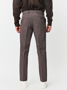 Pantalones de Vestir Formales para Hombre, Estilo Profesional de Oficina, Rectos, Transpirables, de Lona, Cintura Media, Peso Medio, Elegantes - Product Image 2