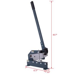 Cesoia Manuale Industriale da 12 Pollici ad Alta Precisione per Lamiere Metalliche con Costruzione Solida e Tipo di Montaggio - Product Image 6