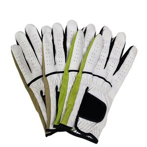 Venta al por mayor Guantes Golf Cabretta Cuero antideslizante Guante de golf Logotipo personalizado Guantes de golf Cabretta Piel de oveja - Product Image 4