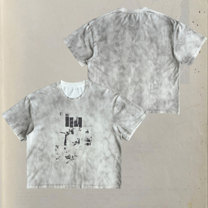 Camiseta Boxy Vintage Personalizada de Alta Calidad, Transpirable, 100% Algodón, Impresión DTG, Lavado Desgastado, Camisetas Boxy para Hombre - Product Image 1